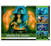 Mystische Hexen - Magische Frauen und finstere Nächte (Wandkalender 2026 DIN A3 quer), CALVENDO Monatskalender: Ein Kalender voller magischer Rituale ... Zaubermomente für Fantasyfans und Träumer.
