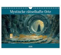 Mystische rätselhafte Orte (Wandkalender 2026 DIN A4 quer), CALVENDO Monatskalender: Steinerne Zeugen vergangener Zeiten