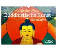 Mystische Wesen - Buddhistische Kunst im Himalaya (Wandkalender 2026 DIN A3 quer), CALVENDO Monatskalender: Buddhistische Kunst aus dem Himalaya