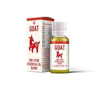 Mystix London - GOAT Chinois Zodiac Essential Huile Blend 10 ml - 100% pur et naturel -Aromathérapie pour la créativité et le calme - Bergamote, cardamome, cèdre, lavande, peut chang, pin - Végétalien