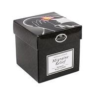 Mystix London | Migraine Relief - Scented Candle Large 29 est Aroma for Home, Kitchen, Living Room and Bathroom | Perfect as a Gift | Reusable Glass Jar