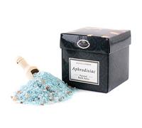 Mystix Londres | Aphrodisiaque - Sels de bain 100% naturels | Un mélange de sels d'Epsom, de minéraux de la mer Morte et de sels roses de l'Himalaya | Parfait comme cadeau | Fait main au Royaume-Uni