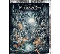 MYStTERIOUS CAVE Coloring Book Wonders: 60 Intricate Designs to Unlock Your Creativity and Explore Hidden Realms