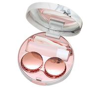 MYSUNBAR Boîte à lentilles de contact en plastique pour lunettes de beauté, boîte pour étudiant, peut fournir une protection complète pour votre organiseur de poche, multicolore, Multicolore,