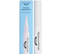 MySweetSmile Stylo Blanchissant Dents Précision - Formule PAP - Sans Danger Pour l'Émail - Sans Sensibilité - Approuvé Par Les Dentistes - Marque Lauréate IndyBest - Saveur Menthe