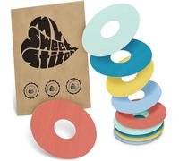 MySweetStitch - 10 x Freestyle Libre 3 pansement Rond, Ringpatch Ø 60 mm, intérieur Ø 20 mm, protection capteur, imperméable, respirant, doux pour la peau, Fabriqué en Allemagne, Pastel