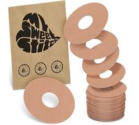 MySweetStitch - 25 x KatheterPatch, pansement adhésif avec forte tenue, protection capteur, imperméable, respirant, doux pour la peau, compatible avec MiniMed, T:slim et Medtronic Guardian, Beige