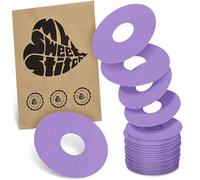 MySweetStitch - 25 x KatheterPatch, pansement adhésif avec forte tenue, protection capteur, imperméable, respirant, doux pour la peau, compatible avec MiniMed, T:slim et Medtronic Guardian, Violet