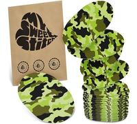 MySweetStitch - 25x Pansement capteur universel rond, pansement de fixation pour FreeStyle Libre 3, Dexcom G7, Omnipod et autres, imperméable, respirant, doux pour la peau, Camouflage