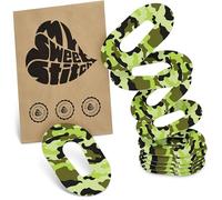MySweetStitch Dexcom G6 Lot de 10 pansements overpatch Ø 70 x 55 mm, imperméables, respirants, doux pour la peau, fabriqués en Allemagne, camouflage