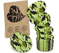 MySweetStitch - Dexcom G7 Overpatch Lot de 25 pansements de fixation ronds, maintien extra fort sur le capteur, imperméables et doux pour la peau, hypoallergéniques, fabriqués en Allemagne, camouflage