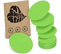 MySweetStitch - Lot de 10 pansements universels ronds avec capteur pour Freestyle Libre 3, Dexcom G7, Omnipod et plus encore, imperméables, respirants, doux pour la peau, vert