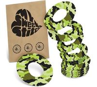 MySweetStitch Lot de 10 patchs ronds Dexcom G7 - Tenue extra forte autour du capteur, imperméables et doux pour la peau, hypoallergéniques, fabriqués en Allemagne, camouflage