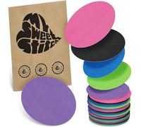 MySweetStitch - Lot de 25 pansements universels ronds avec capteur pour Freestyle Libre 3, Dexcom G7, Omnipod et plus encore, imperméables, respirants, doux pour la peau, arc-en-ciel