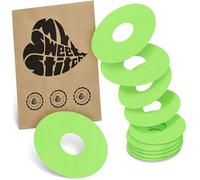 MySweetStitch Ringpatch cathéter Small - 10x patchs de fixation ronds pour sets de perfusion, maintien fort autour du cathéter, imperméable & doux pour la peau, hypoallergénique, Made in Germany, Lime