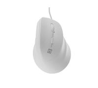 Natec Souris optique PE21415297 – 12800 dpi – Universelle – Blanche