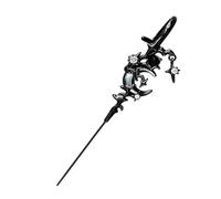 Myth of the Moon Ear Hook Needle Piercing Earge Boucle, 2024 Novelty Star Moon Ear Wrap Crawler Boucles d'oreilles, Creative Star Moon Mules d'oreilles, Cadeaux Best Friend