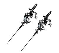 Myth of the Moon Ear Hook Needle Piercing Earge Boucle, 2024 Novelty Star Moon Ear Wrap Crawler Boucles d'oreilles, Creative Star Moon Mules d'oreilles, Cadeaux Best Friend