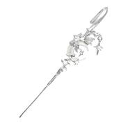 MYTH OF THE MOON Ear Hook Needle Piercing Earring, Creative Star Moon Earrings, Personalized Star Moon Ear Wrap Crawler Hook Earrings, Punk Rock Gothic Moon Star Ear Cuffs for Women (Silver)