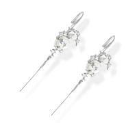 Myth of The Moon Hypoallergenic Ear Hook Piercing Earrings - Creative Star Moon Earring Lightweight Comfort for Sensitive Ears Gifts Best Friend (C)