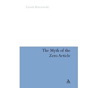 Myth of the Zero Article