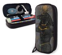 Myth Trousse À Crayons En Cuir Pour Fournitures De Bureau