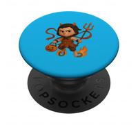 Mythe Chinois Nezha Lotus Hero Halloween PopSockets PopGrip Adhésif