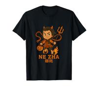 Mythe Chinois Nezha Lotus Hero Halloween T-Shirt