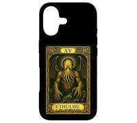 Mythe de l'appel de Cthulhu : Ryleh Lovecraftian Necronomicon Tarot Coque pour iPhone 17