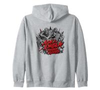 Mythe des Marchandises en Bois Demander et Embla Norse Viking Sweat à Capuche