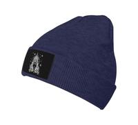 Mythe Égyptien du Dieu De La Lune Bonnet en Tricot Thermique Bonnet Hiver Doux Bonnets pour Ski Vie Quotidienne Extérieur