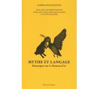 Mythe et Langage: Remarques sur Le Rameau d'or