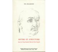 Mythe Et Structure Des Cinq Grandes Odes De Paul Claudel