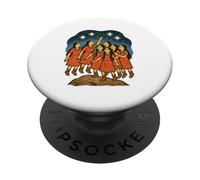 Mythe Legend of The Pleiades Seven Sisters PopSockets PopGrip Adhésif