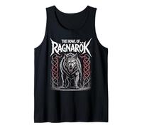 Mythe Norse Fenrir Wolf The Howl of Ragnarok Viking Spirit Débardeur