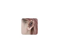 Mythe of the Moon Ear Hook Needle Piercing Boucle d'oreille Creative Star Boucles d'oreilles Anneau d'oreille Gothique Halloween Bijoux Accessoires pour Cosplay