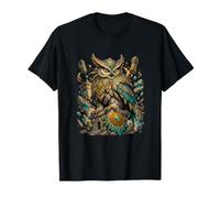 Mythic Guardian Owl Parmi Les ruines flottantes T-Shirt
