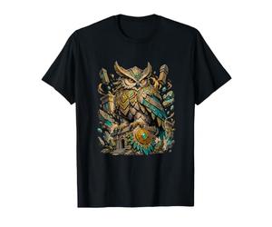 Mythic Guardian Owl Parmi Les ruines flottantes T-Shirt