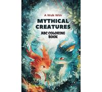 Mythical Abc Coloring Quest: 26 Enchanting Beings & Whimsical Creatures Coloring Book For Fantasy-Enthralled Kids: Dive Into The Magic Of Coloring Letters & Delightful Mythical Illustrations