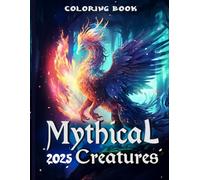 Mythical Creatures coloring book: 45+ illutration, Adult Coloring Book, Relaxing Book to calm your mind and stress relief