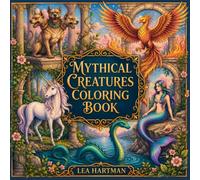 Mythical Creatures Coloring Book: Fantasy Dragons, Mermaids, Cryptids, Monsters & Legendary Beasts for Teens and Adults | Stress Relief, Relaxation and Creative Escape