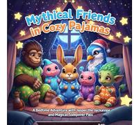 Mythical Friends in Cozy Pajamas: A Bedtime Adventure with Jasper the Jackalope and Magical Sleepover Pals