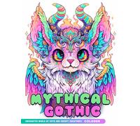 Mythical Gothic Coloring Book: Enchanted World Of Cute And Creepy Creatures.
