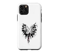 Mythical Phoenix Bird Rise from Ashes Watercolor Graphic Coque pour iPhone 11 Pro
