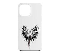 Mythical Phoenix Bird Rise from Ashes Watercolor Graphic Coque pour iPhone 13 Pro Max