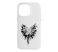 Mythical Phoenix Bird Rise from Ashes Watercolor Graphic Coque pour iPhone 14 Pro Max