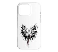 Mythical Phoenix Bird Rise from Ashes Watercolor Graphic Coque pour iPhone 16 Pro