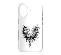 Mythical Phoenix Bird Rise from Ashes Watercolor Graphic Coque pour iPhone 17