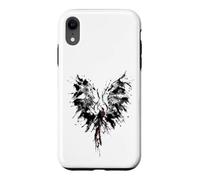 Mythical Phoenix Bird Rise from Ashes Watercolor Graphic Coque pour iPhone XR