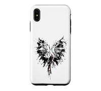 Mythical Phoenix Bird Rise from Ashes Watercolor Graphic Coque pour iPhone XS Max